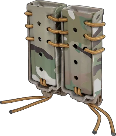 WoSport Carrier for 2 9mm magazines Wosport Urban Assault Long Quick Pull MC