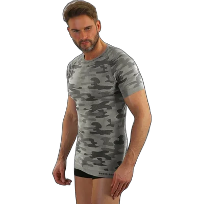 Sesto Senso Thermo Active Moro short sleeve T-shirt Grey