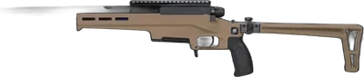 Silverback Airsoft Silverback TAC-41LL-S Bolt-action sniper rifle (folding stock) – Flat Dark Earth