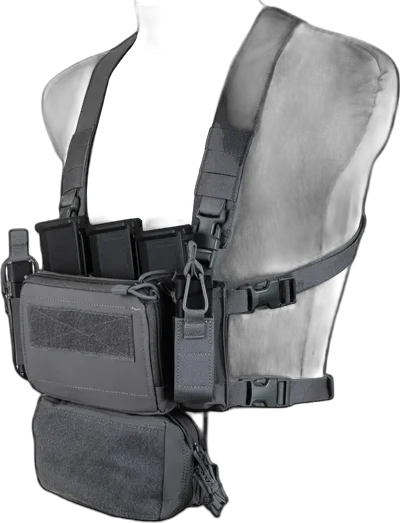 All-Purpose Chest Rig Wenator 2.0 Tactical Vest PRIMAL GEAR Battle Gray