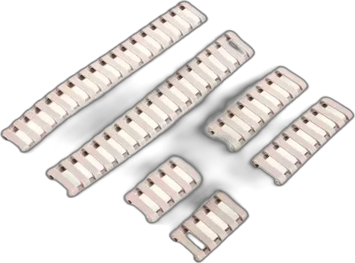 FMA Set of RIS rail covering panels - dark earth