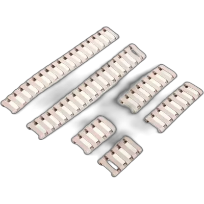 FMA Set of RIS rail covering panels - dark earth