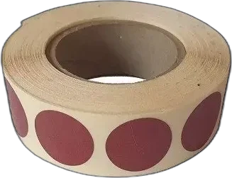 Range Solutions Pasters for IPSC 20mm Targets - 1000 Pcs - Red