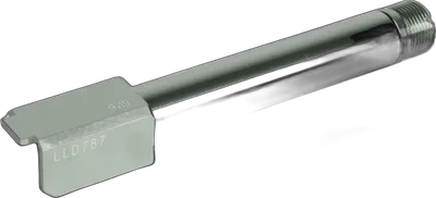 Nineball G19 Gen4 "2 Way Fixed" Non-Recoiling External Barrel – Grey