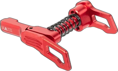 Aluminium Maxx Model Advanced Type B magazine release for MTW M4 replicas Red