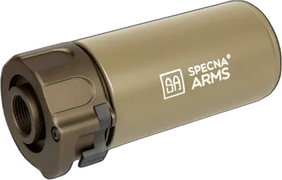 Specna Arms MTU-Fire™ V2 silencer -Tan
