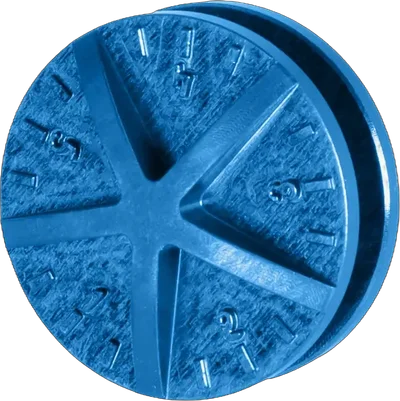 STORM Aluminum CNC Hop Up knob for STORM PC1 replicas Blue