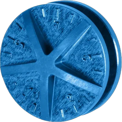 STORM Aluminum CNC Hop Up knob for STORM PC1 replicas Blue