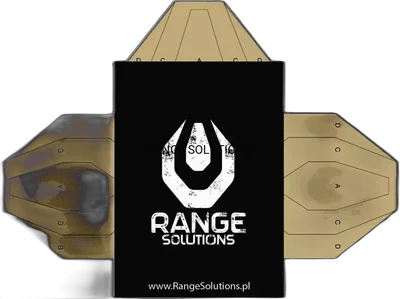 Range Solutions Drill-5 Swinger shooting targets – 50 pcs