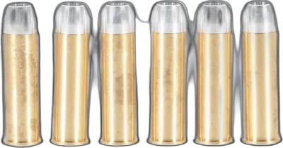 King Arms set of 6 shells for SAA .45 Peacemaker revolvers