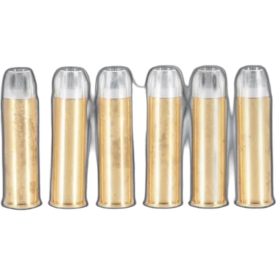 King Arms set of 6 shells for SAA .45 Peacemaker revolvers