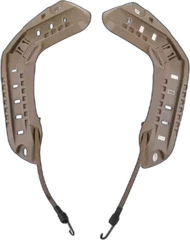 GFC Tactical Set of rails for FAST type helmets - Tan