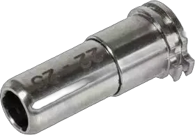 Maxx Model Products CNC adjustable titanium nozzle for AEG replicas - 22mm - 25mm