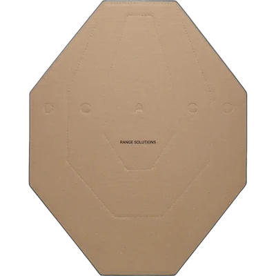 Range Solutions IPSC Range Solution Cardboard Shield Brown 1pc
