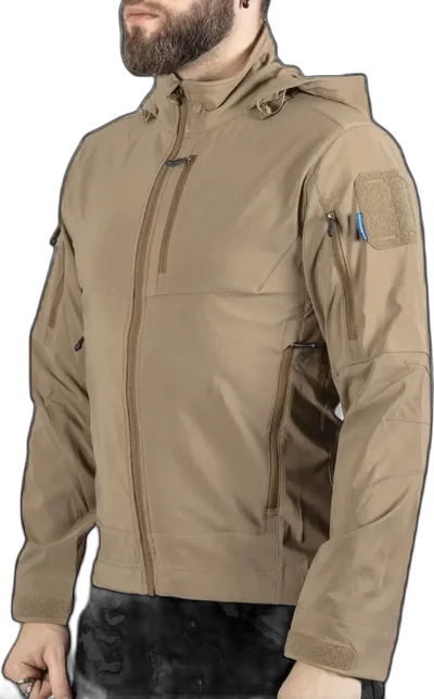 Emerson Blue Label "Fog" Coyote Brown Softshell Jacket