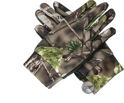 Scharfschützen Handschuhe "Natural Blind© 3D", grün (100% Polyester) - unisize