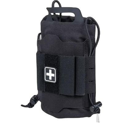 WoSport Tactical first aid kit with Molle panel Wosport Black