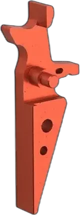 Retro Arms CNC Trigger for M4/M16 (A) Replicas - Red