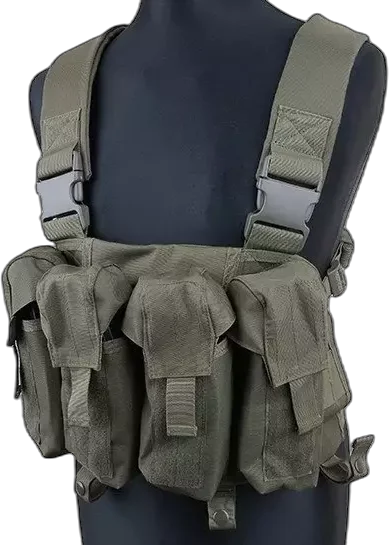 Chest Rig type tactical vest - olive