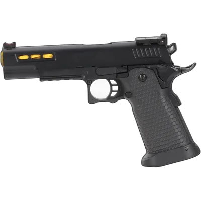 Specna Arms Hi-Capa SA-VGP06 VAPOR GBB Pistol - Black and Gold