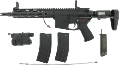 BEGADI Sport M4 "NOVA" PDW -GEN.5- S-AEG mit PRO HopUp, CORE EFCS / Mosfet & FSWS (frei ab 18 J.)