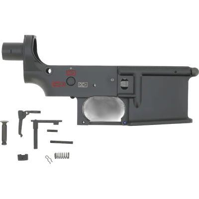 E&C MOD 416 Style (S)AEG Metall Lower Receiver, neu - inkl. Mag Catch, Bolt Catch, Pin etc.  -schwarz-