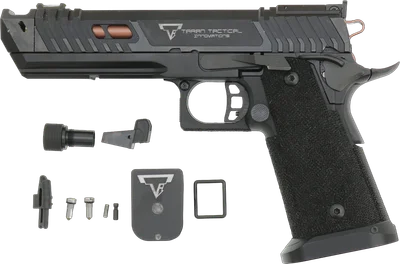 Army Armament TTI Pit Viper (R601) HiCapa "CNC, Begadi Upgrade Version" -schwarz- (frei ab 18 J.)