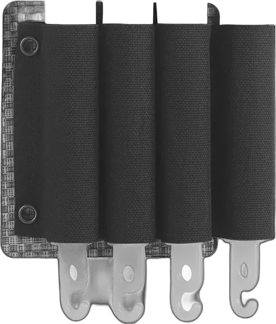 WoSport Glow Stick Storage Pouch Black