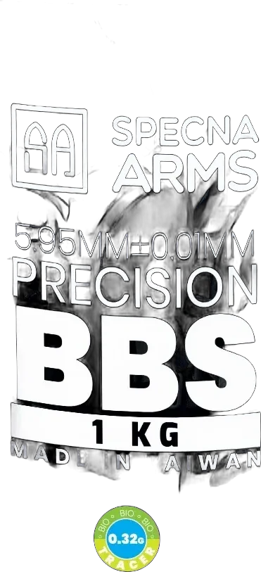 Specna Arms Tracer BIO 0.32g Specna Arms EDGE ULTRA™ BIO precision BB's - 1 kg - green