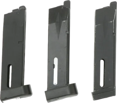 3x Magazin für KJW M9 Serie, 25 BBs - CO2 Version (für Bastler)