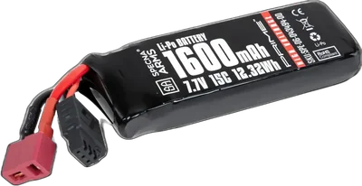 Specna Arms x Gens Ace 1600 mAh 15C 7.7 V High Voltage T-Deans G-Tech Li-Po Battery