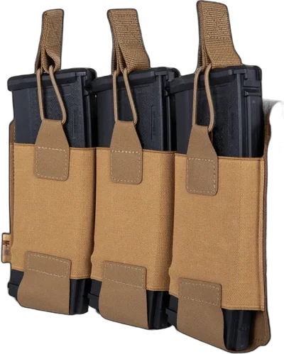 M-Tac Flexible loader for 3 magazines Elite Laser Cut Coyote Brown