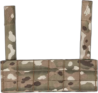 Additional Molle panel for Chest Rig waistcoats Wosport MC