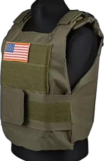 GFC Tactical Personal Body Armor tactical vest - olive green