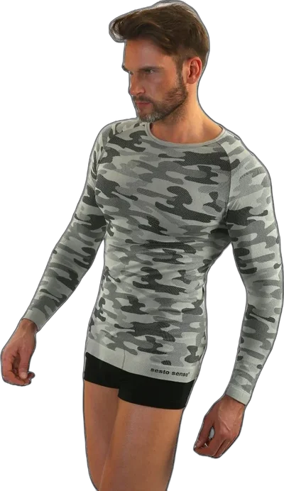 Thermo Active Moro long sleeve T-shirt Grey
