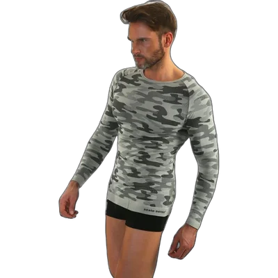 Sesto Senso Thermo Active Moro long sleeve T-shirt Grey