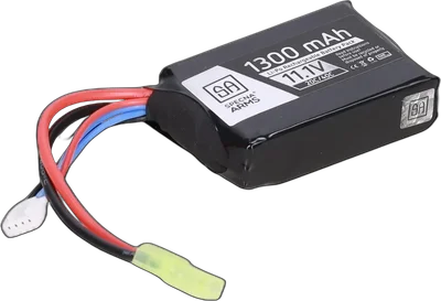 1300mAh 20/40C 11.1V LiPo battery (AN/PEQ) mini tamiya