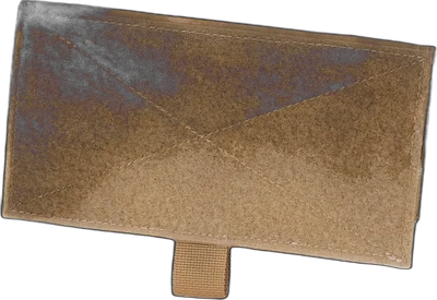 WoSport Velcro flap for Wosport front panel Coyote Brown