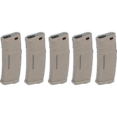 Arcturus Mid-Cap 130/ 30 rounds Arcturus EMM M4/M16 Variable-Cap Magazine for M4/M16 Flat Dark Earth replicas (5 pack)