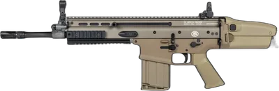 CyberGun x FN HERSTAL SCAR-H assault rifle with transport case Tan