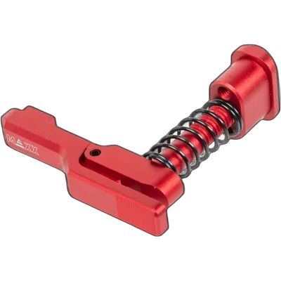 Maxx Model Products Aluminium Maxx Model Advanced type C magazine release for MTW M4 replicas Red