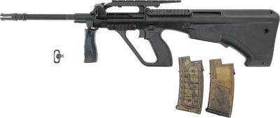 Army Armament R901 (AUG) -GEN.2- S-AEG mit Begadi CORE EFCS / Mosfet & PRO HopUp - schwarz, BLM ready (frei ab 18 J.)