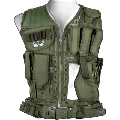 CyberGun Swiss Arms Tactical BT-4 Olive Vest