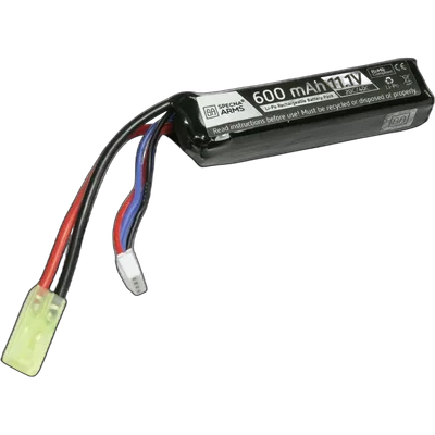 Specna Arms LiPo 11,1V 600mAh 20/40C Battery for PDW – Tamiya mini
