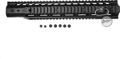 Z1 Keymod Handguard -13,5" - 344mm Version mit EU Gewinde, schwarz