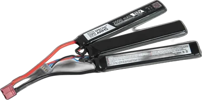 Specna Arms LiPo 11,1V 2000mAh 15/30C Battery - Butterfly Configuration - T-Connect (Deans)