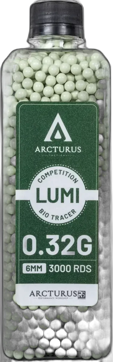 Arcturus RS® LUMI BIO TRACER Match Grade 0.32g BBs 3000 pieces bottle
