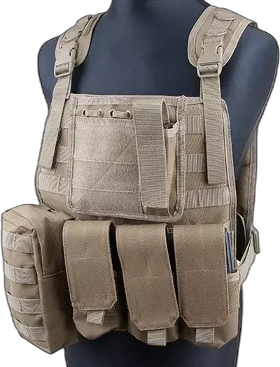 GFC Tactical MBSS Plate Carrier tactical vest – coyote