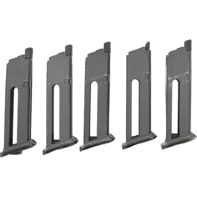 KWC 5x KWC Modell 75 "Racegun" CO2 Magazin - für Bastler