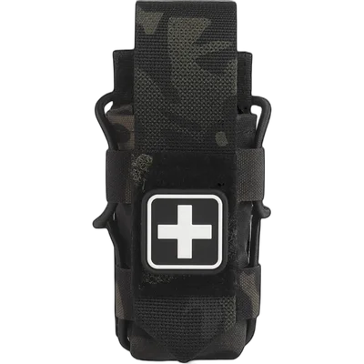 WoSport BP-137 MC Black tactical stasis pouch